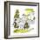 Hazel Cartoon-Ted Key-Framed Giclee Print