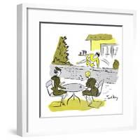 Hazel Cartoon-Ted Key-Framed Giclee Print