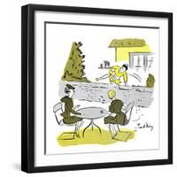 Hazel Cartoon-Ted Key-Framed Giclee Print