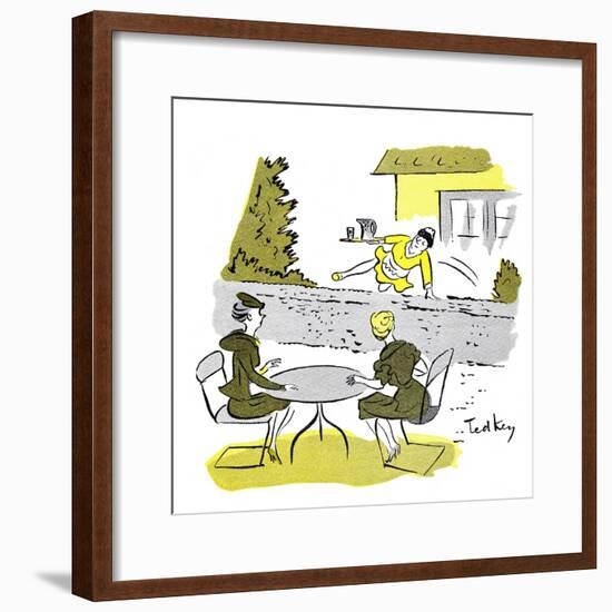 Hazel Cartoon-Ted Key-Framed Giclee Print