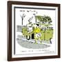 Hazel Cartoon-Ted Key-Framed Giclee Print