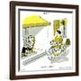 Hazel Cartoon-Ted Key-Framed Giclee Print