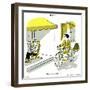 Hazel Cartoon-Ted Key-Framed Giclee Print