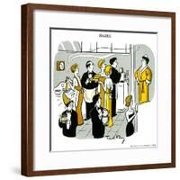 Hazel Cartoon-Ted Key-Framed Giclee Print