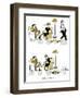 Hazel Cartoon-Ted Key-Framed Giclee Print