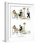 Hazel Cartoon-Ted Key-Framed Giclee Print