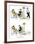 Hazel Cartoon-Ted Key-Framed Giclee Print