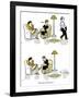 Hazel Cartoon-Ted Key-Framed Giclee Print