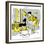 Hazel Cartoon-Ted Key-Framed Giclee Print