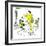 Hazel Cartoon-Ted Key-Framed Giclee Print