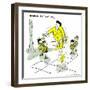 Hazel Cartoon-Ted Key-Framed Giclee Print