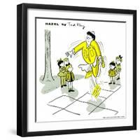 Hazel Cartoon-Ted Key-Framed Giclee Print