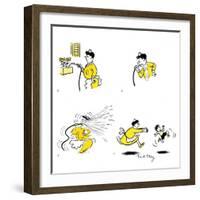 Hazel Cartoon-Ted Key-Framed Giclee Print