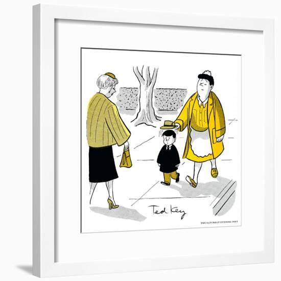 Hazel Cartoon-Ted Key-Framed Giclee Print