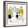 Hazel Cartoon-Ted Key-Framed Giclee Print