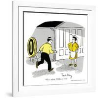 Hazel Cartoon-Ted Key-Framed Giclee Print