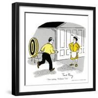 Hazel Cartoon-Ted Key-Framed Giclee Print