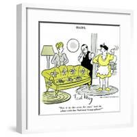 Hazel Cartoon-Ted Key-Framed Giclee Print