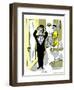 Hazel Cartoon-Ted Key-Framed Giclee Print