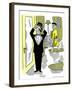 Hazel Cartoon-Ted Key-Framed Giclee Print