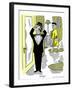 Hazel Cartoon-Ted Key-Framed Giclee Print