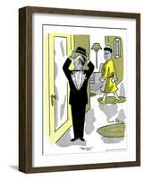 Hazel Cartoon-Ted Key-Framed Giclee Print