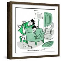 Hazel Cartoon-Ted Key-Framed Giclee Print