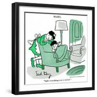 Hazel Cartoon-Ted Key-Framed Giclee Print