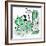 Hazel Cartoon-Ted Key-Framed Giclee Print