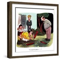 Hazel Cartoon-Ted Key-Framed Giclee Print