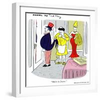 Hazel Cartoon-Ted Key-Framed Giclee Print