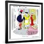 Hazel Cartoon-Ted Key-Framed Giclee Print