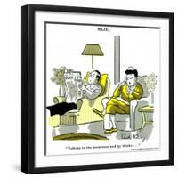 Hazel Cartoon-Ted Key-Framed Giclee Print