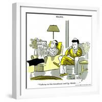 Hazel Cartoon-Ted Key-Framed Giclee Print