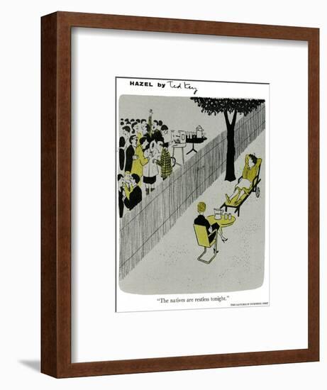 Hazel Cartoon-Ted Key-Framed Giclee Print