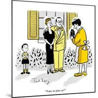 Hazel Cartoon-Ted Key-Mounted Giclee Print