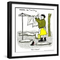 Hazel Cartoon-Ted Key-Framed Giclee Print