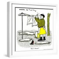 Hazel Cartoon-Ted Key-Framed Giclee Print