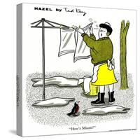 Hazel Cartoon-Ted Key-Stretched Canvas