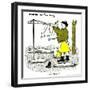 Hazel Cartoon-Ted Key-Framed Premium Giclee Print