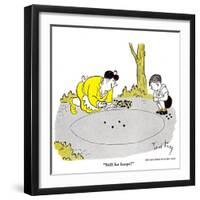 Hazel Cartoon-Ted Key-Framed Giclee Print