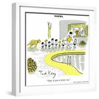 Hazel Cartoon-Ted Key-Framed Giclee Print