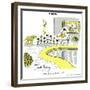 Hazel Cartoon-Ted Key-Framed Giclee Print