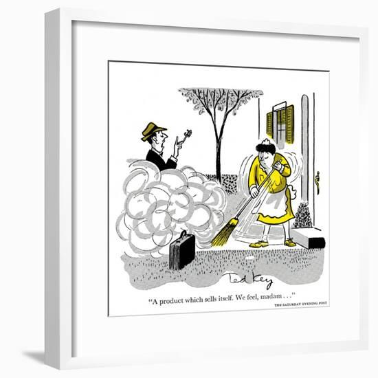 Hazel Cartoon-Ted Key-Framed Giclee Print