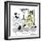 Hazel Cartoon-Ted Key-Framed Giclee Print