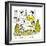 Hazel Cartoon-Ted Key-Framed Giclee Print