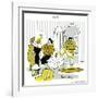 Hazel Cartoon-Ted Key-Framed Giclee Print