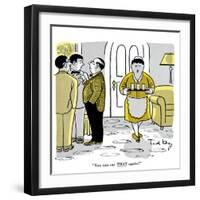 Hazel Cartoon-Ted Key-Framed Giclee Print