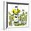 Hazel Cartoon-Ted Key-Framed Giclee Print