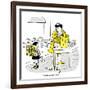 Hazel Cartoon-Ted Key-Framed Giclee Print